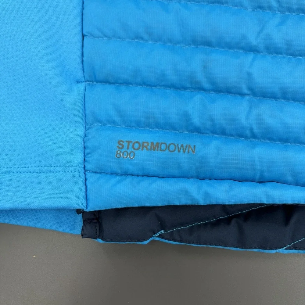 Eddie Bauer First Ascent 800 Stormdown Microtherm Pertex‎ Vest Blue Navy Men 2XL